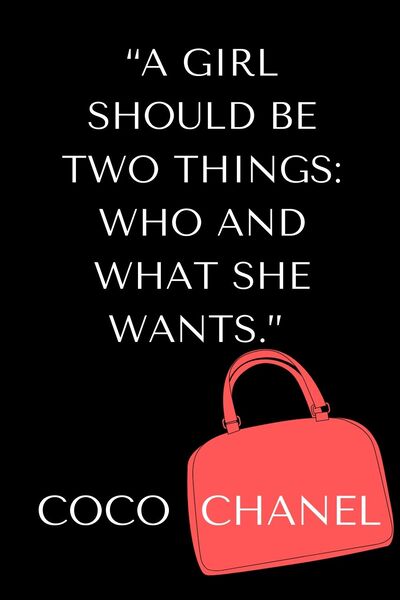 Motivational Quotes For Women - Coco Chanel