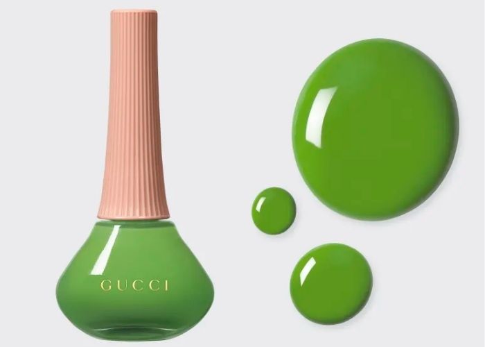 Spring Nail Colors 2022 - Gucci Melinda Green