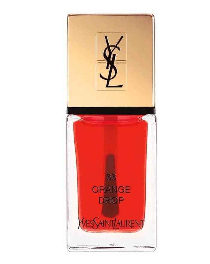 Spring Nail Colors 2022 - Yves Saint Laurent Orange Drop 