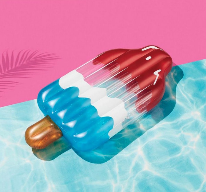 Best Pool Floats - Target Popsicle Lounge Float with Glitter