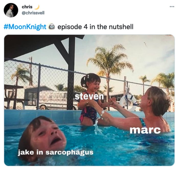 Moon Knight Memes - kids in pool meme