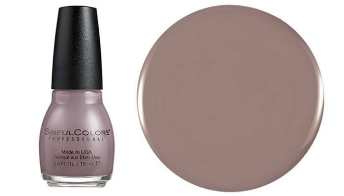 Neutral Nail Colors - Sinful Colors Taupe Dope