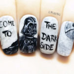 Star Wars Nails - Darth Vader