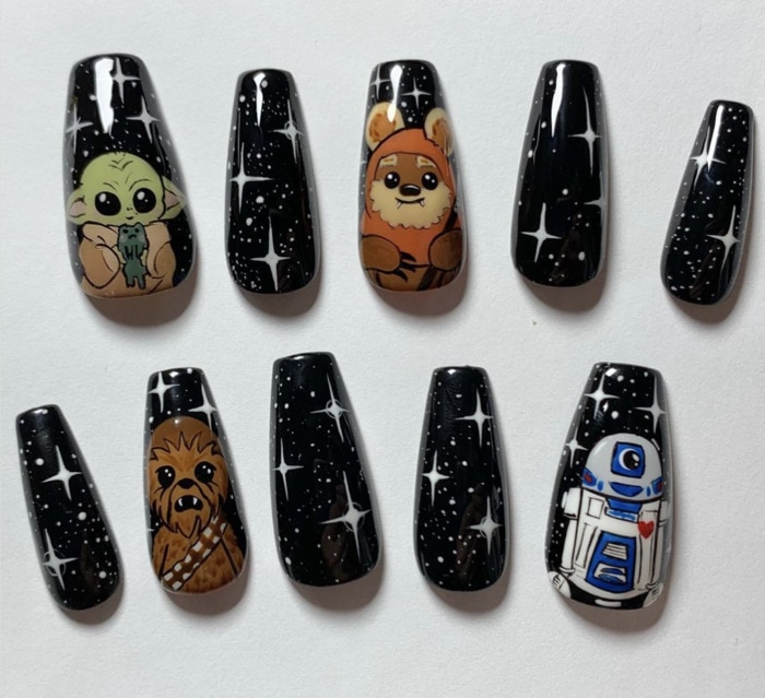 Star Wars Nails - Press on Nails