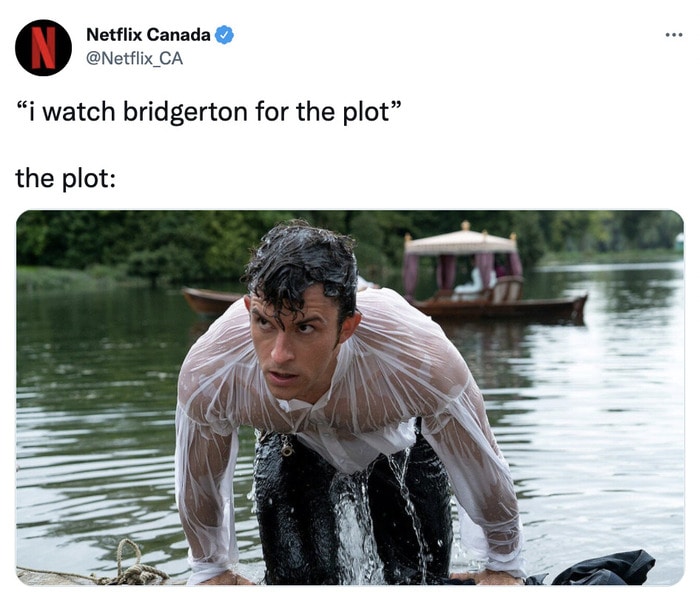 Bridgerton Season 2 Memes Tweets - anthony bridgerton getting out of water