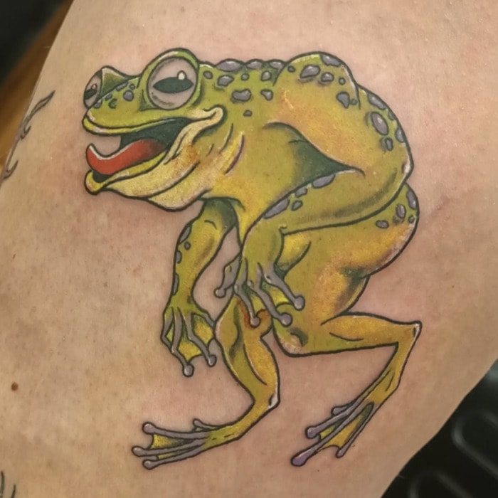 Cryptid Tattoos - Loveland Frogman