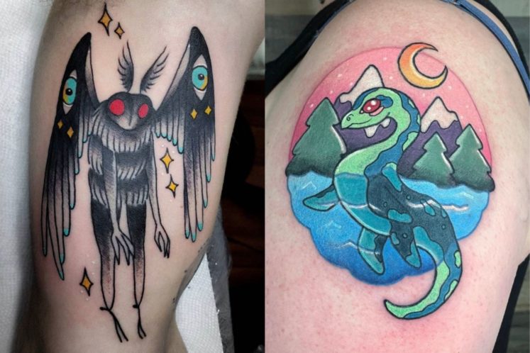 These Cryptid Tattoos Will Fulfill Your Supernatural Fantasies