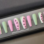 Cute Summer Nails - watermelon press on nails