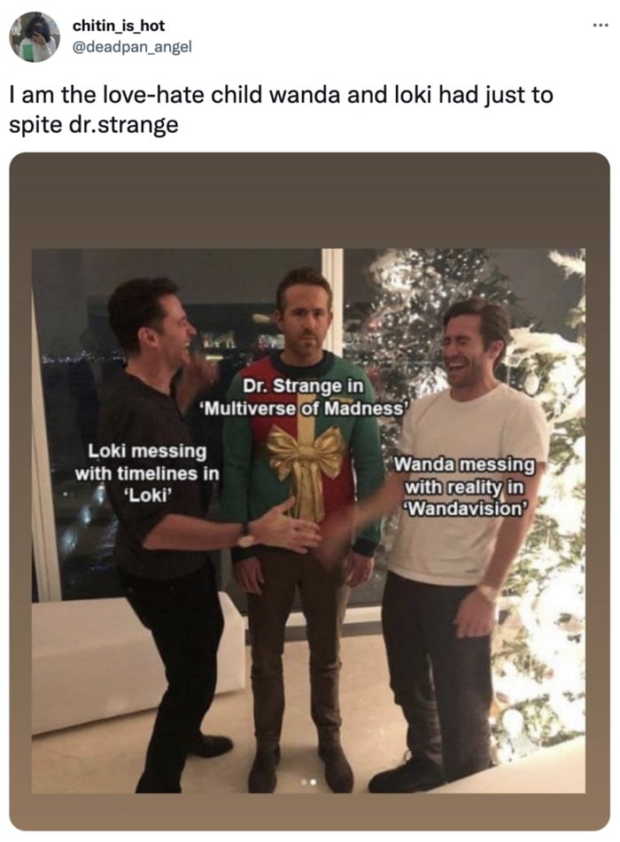 Doctor Strange MemeDoctor Strange Memes - Holiday Party Ryan Reynolds Jake Gyllenhaals - Holiday Party