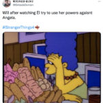 Stranger Things 4 Memes and Tweets - El using powers against Angela