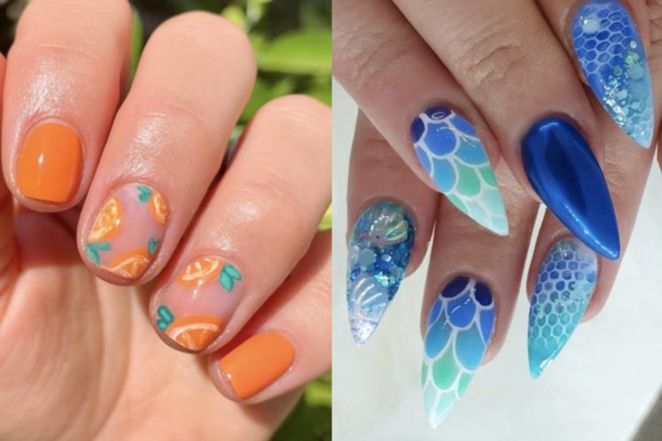 28 Cute Summer Nails That Will Let You Make A Splash Without Getting Wet
