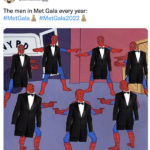 Met Gala 2022 Memes - spiderman meme