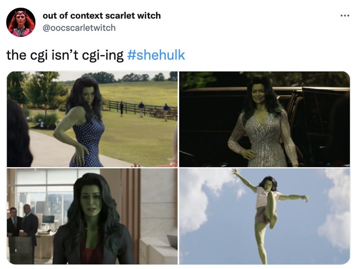 She-Hulk Trailer Memes - stills from trailer