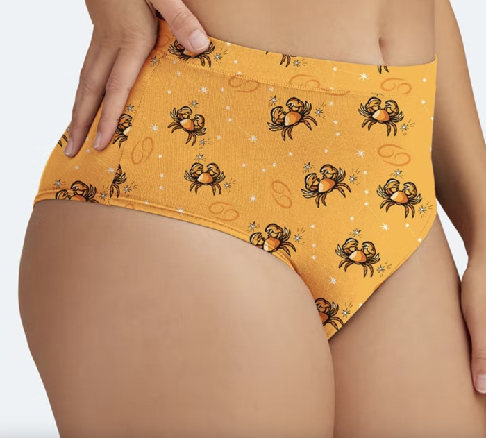 Cancer Zodiac Gifts - crab underwear