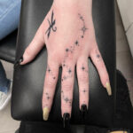 Constellation Tattoos - Full Hand Constellation Ink