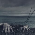 scary stories - hands at ocean
