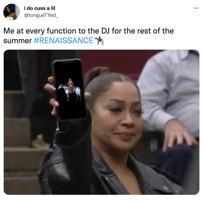 Beyonce Renaissance Memes and Tweets - DJ