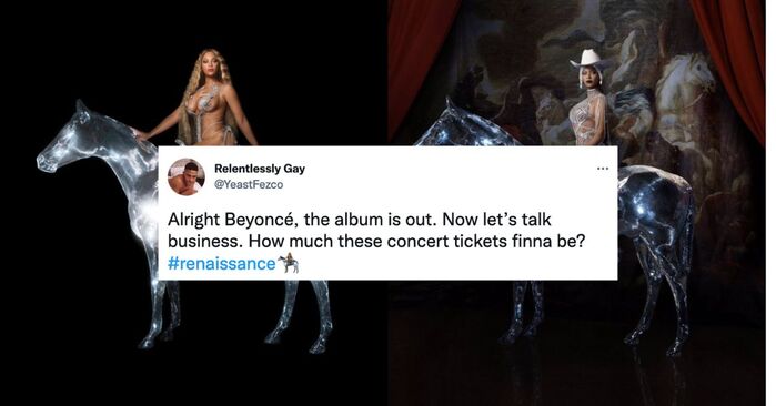 Beyonce Renaissance Memes and Tweets