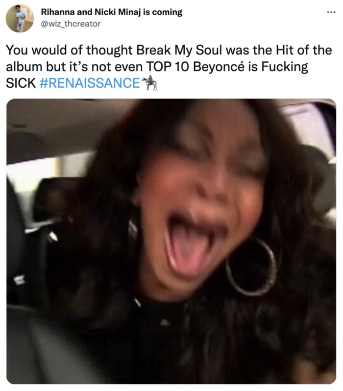 Beyonce Renaissance Memes and Tweets - Break My Soul