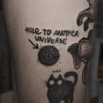 Cool Tattoos - hole to another universe