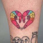 Cool Tattoos - shrimp heart