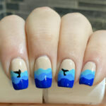 Ocean Nails - whale tails