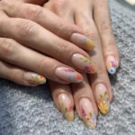 Summer Gel Nail Designs - floral