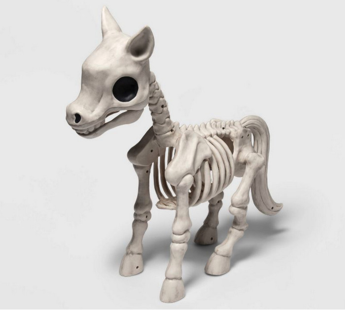 Target Halloween Hyde Eek 2022 - skeleton mini horse