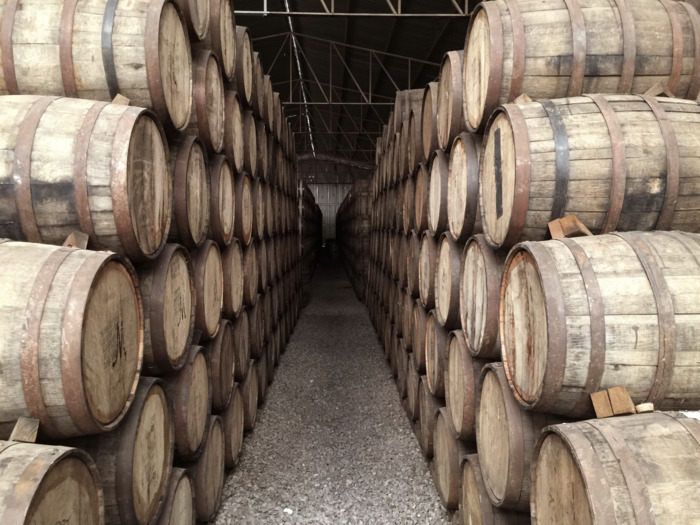 Tequila Brands - Oak barrels