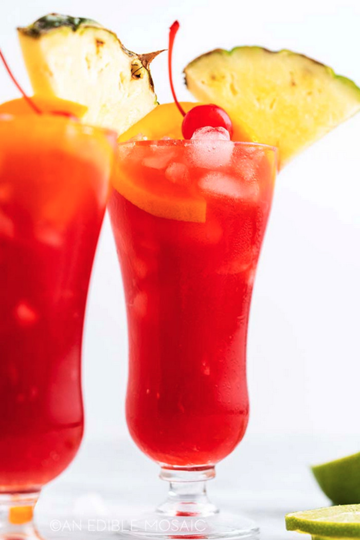 Tropical Cocktails - Rum Runner Cocktail