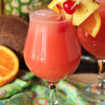 Tropical Cocktails - Caribbean Rum Punch