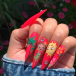 Tropical Nail Designs - Betty Boop