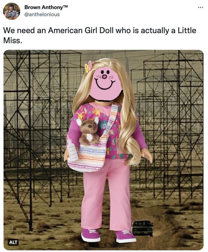American Girl Doll Meme - little miss