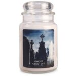 Halloween Candles - Ghost Cemetery Village Candle