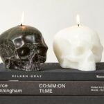 Halloween Candles - Molded Skull Candles