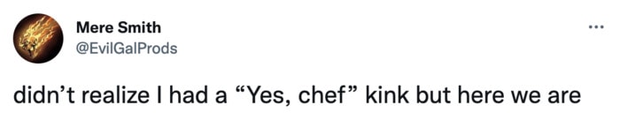Yes Chef The Bear Memes Tweets - kink