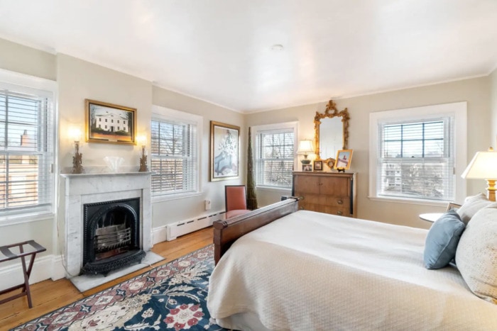 Salem Airbnb - Pickering Dodge Stone House bedroom