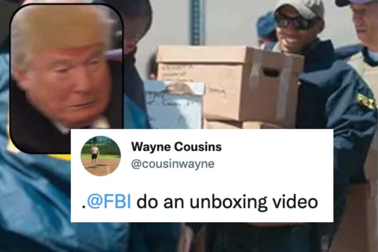 The Funniest Tweets About the FBI Storming Mar-a-Lago