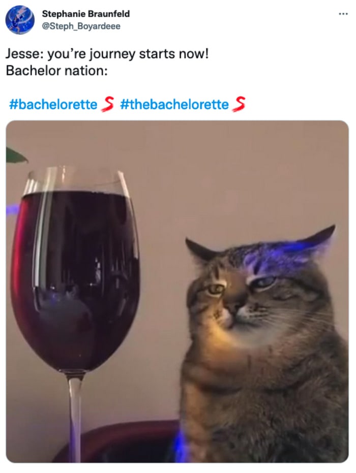 Bachelorette Finale 2022 Memes - giant glass of wine