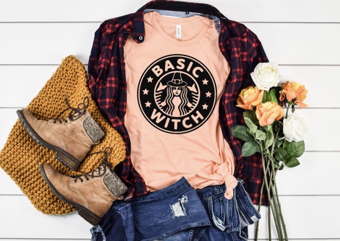 Best Halloween Shirts - Basic Witch Starbucks