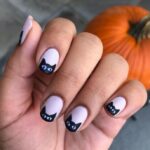 Halloween Nails - Black Cat Nail Tips
