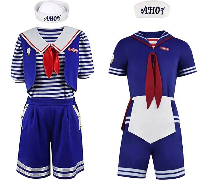 Stranger Things Costume - Steve and Robin Scoops Ahoy