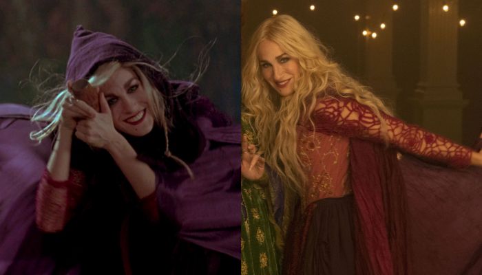 Hocus Pocus Characters Then and Now - Sarah Sanderson