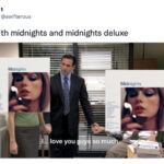 Taylor Swift Midnights Memes Tweets - Michael Scott