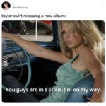 Taylor Swift Midnights Memes Tweets - you guys are in crisis