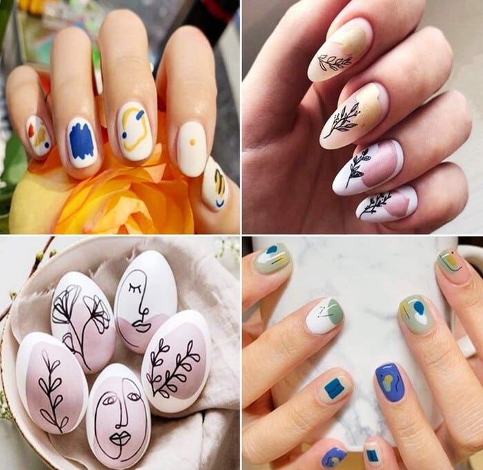 Best Nail Stickers - Abstract Nail Designs
