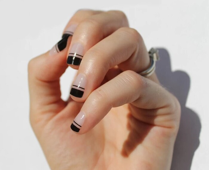 Best Nail Stickers - Black Piper Heat Activated Nail Wraps