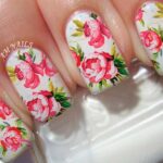 Best Nail Stickers - Peony Flower Nail Decals