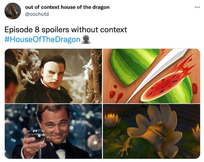 House of the Dragon Episode 8 Memes - spoilers no context
