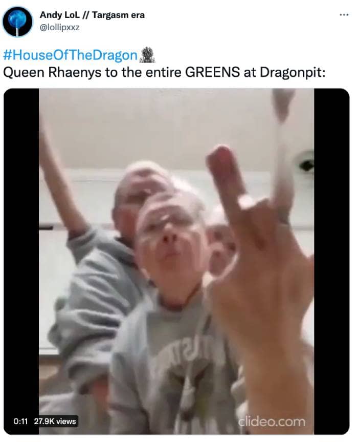 House of the Dragon Episode 9 Memes Tweets - rhaenys
